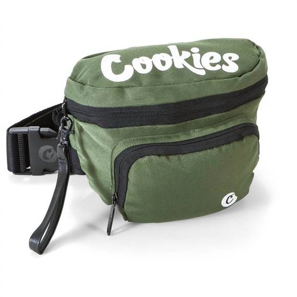 NEW COOKIES smell proof fanny pack in olive - Picture 1 of 3